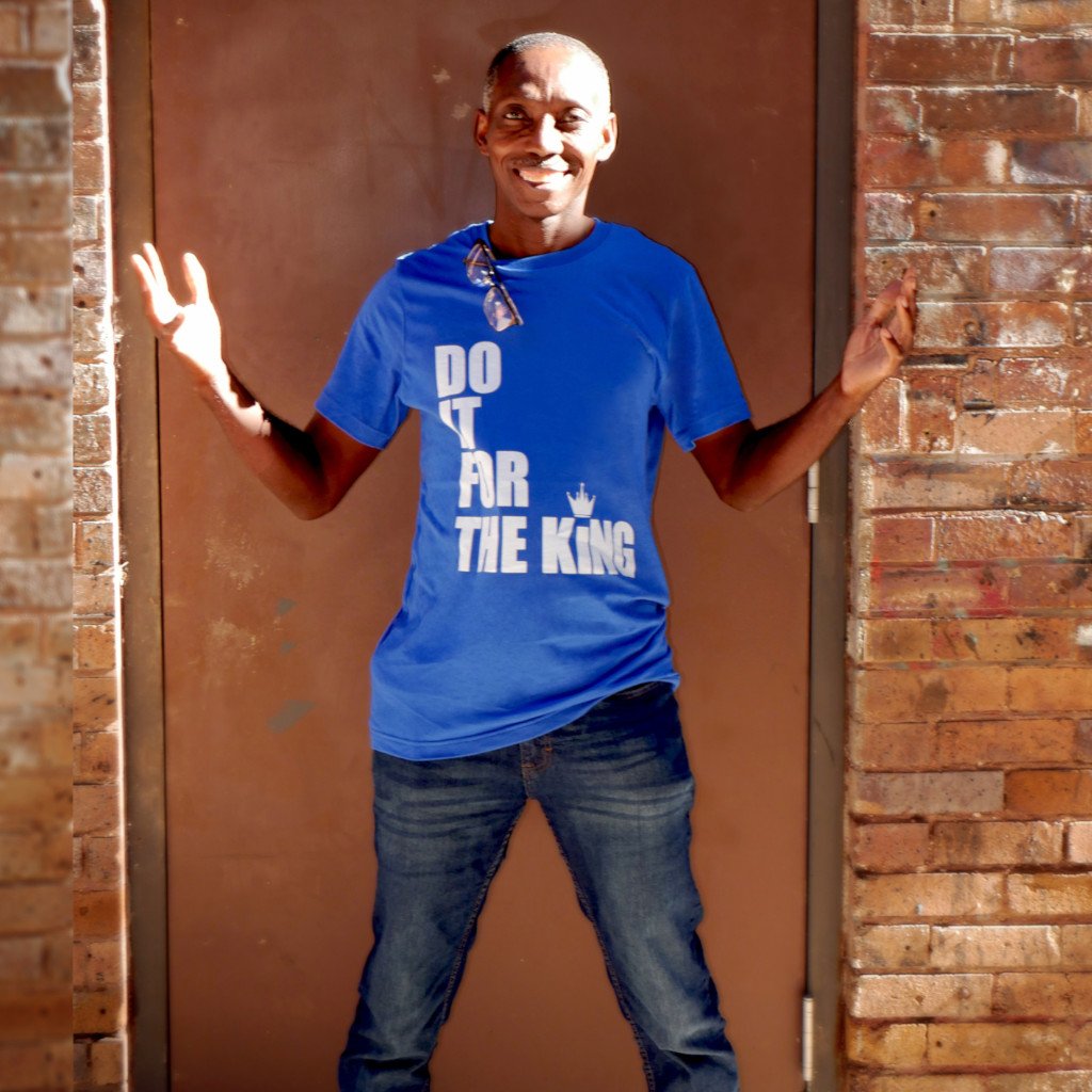 Blue DIFTK T-shirt Christian apparel